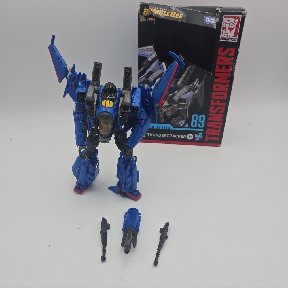 Transformers Bumblebee Studio Series 89 Thundercracker Action Figure - Hasbro A